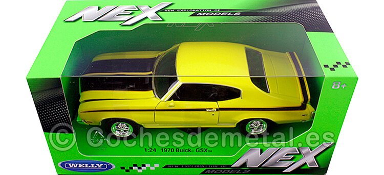 1970 Buick GSX Coupe Amarillo 1:24 Welly 22433