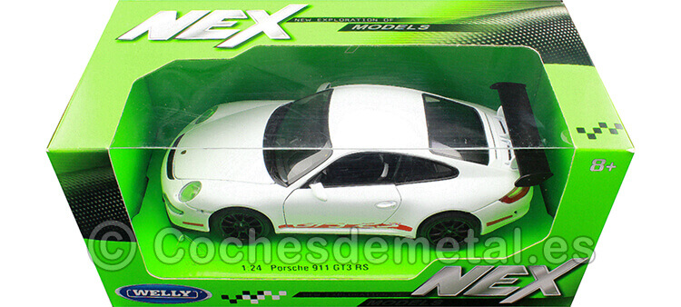 2006 Porsche 911 (997) GT3 RS Blanco 1:24 Welly 22495