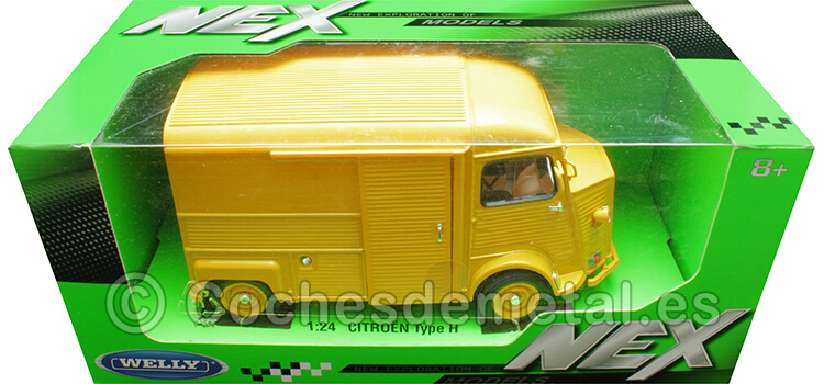 1969 Citroen Type HY Amarillo 1:24 Welly 24019