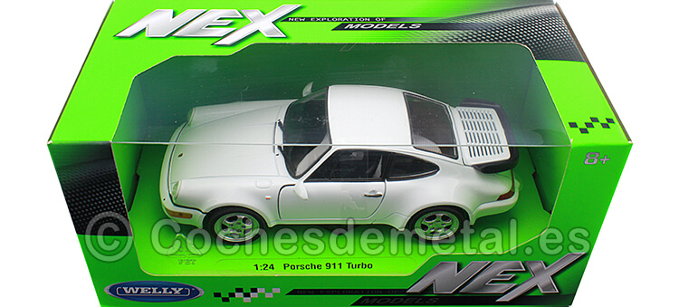 1991 Porsche 911 (964) Turbo Blanco 1:24 Welly 24023