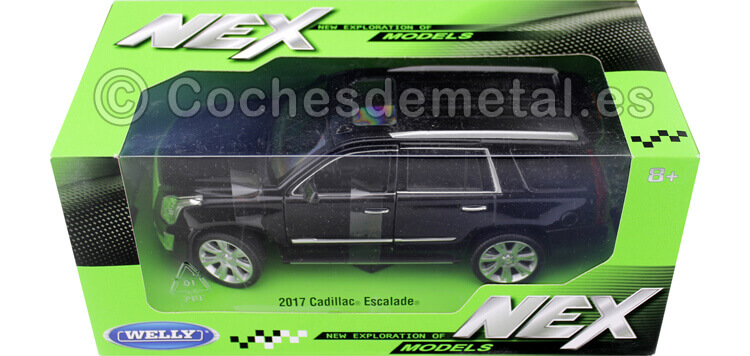 2017 Cadillac Escalade Negro 1:27 Welly 24084